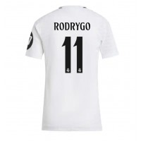 Dres Real Madrid Rodrygo Goes #11 Domáci pre Ženy 2024-25 Krátky Rukáv